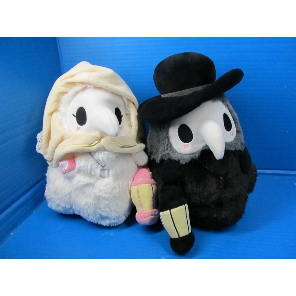 Squishable Mini Plague Doctor and Nurse Duo 11" Plush Set